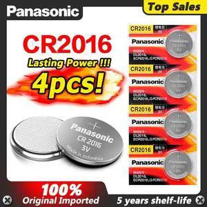 4pc Cr2016 BR2016 DL2016 LM2016 KCR2016 ECR2016 3v Button Battery Coin Lithium Li Ion Battery For Watch Toy