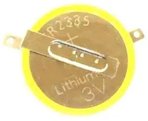 2PCS/LOT  CR2335  3V  135 degrees  with welding foot Button lithium Battery