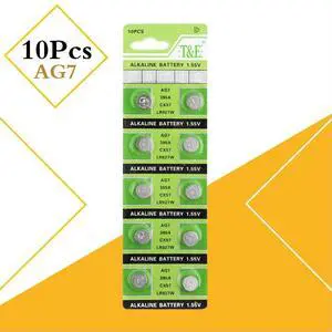 10pcs 1.55V AG7 SR927SW V395 Alkaline Batteries 399 GR927 G7LR57 LR927 SR927W 395 Coin Button Cell Battery For Watch Toys Remote