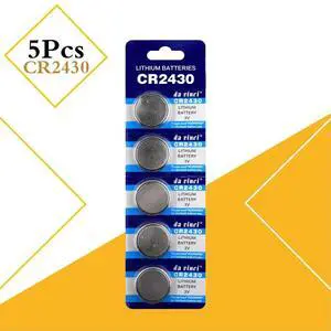 CR2430 Button Battery BR2430 DL2430 KL2430 Cell Coin Lithium Battery 3V CR 2430 For Watch Electronic Toy Remote