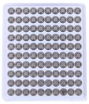 Dinto  100pcs/lot 1.5V AG3 LR41 192 G3 Button Battery Alkaline Cell Battery Coin Battery in Tray for Watch Toy Flashlight