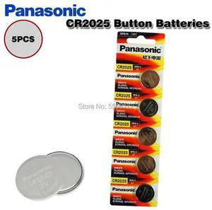 cr2025 5pc brand  battery for 3v button cell coin batteries for watch computer cr 2025 For Toys
