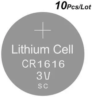 Lithium Button Coin Cell Batteries CR1616 - 3V Watch Battery CR 1616