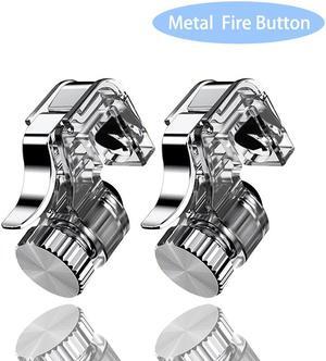 2pcs Metal Smart Phone Mobile Gaming Trigger Joystick for PUBG Mobile Gamepad Fire Button Aim Key L1R1 Shooter Pubg Controller