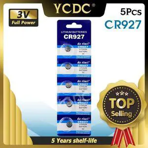 2020 Promotion  5pcs 3V CR927 CR 927 Watch Clock Battery Lithium Button Coins Cells Pilas For Calculators Toys Computers
