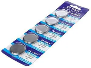 5PCS Button Battery CR2430 3V Electronic Lithium Coin Cell Batteries DL2430 BR2430 ECR2430 KL2430 EE6229 Watch Toy Headphone