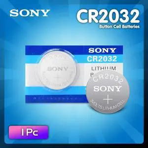 1 PC For SONY CR2032 battery 3V Lithium Batteries BR2032 DL2032 ECR2032 CR 2032 Button Coin Battery For Watch Car Remote Key