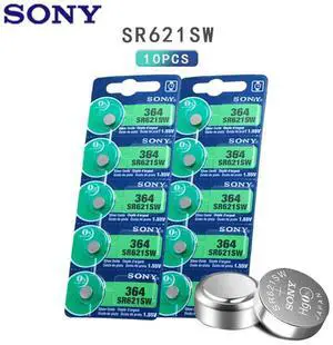 10Pcs/Lot SONY LONG LASTING AG1 364 LR621 164 531 SR60 SR621SW 1.55V Watch Battery Button Coin Cell Brand 10Pcs/Lot SONY LONG LASTING AG1 364 LR621 164 531 SR60 SR621SW 1.55V Watch Battery Button Coin Cell Brand