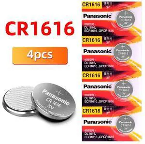 Brand   4PCS Cr1616 Coin Cell Button 3 V Batteries For Auto Remote Control Electric Remote Control
