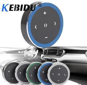 Kebidu Protable Wireless Bluetooth Media Button Car Motorcycle Remote Photography Music Play Remote Control For All Smart Phone