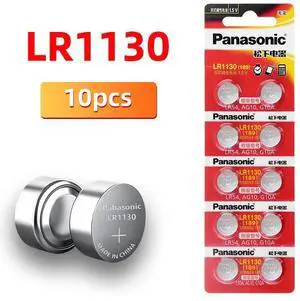 10pcs/lot  1.5V AG10 LR1130 Coin Cell Battery Batteries LR 1130 Alkaline AG10 389 LR54 SR54 SR1130W 189 LR1130 Button