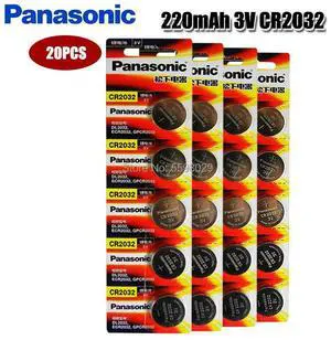 20pcs  cr2032 cr 2032 3V Lithium Battery For Watch computer Remote Control Calculator button cell coin battery