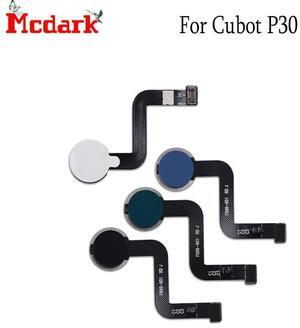 For Cubot P30 FingerPrint Touch ID Sensor Scanner Flex Cable Home Button Key For Cubot P30 Phone Replacement Accessories