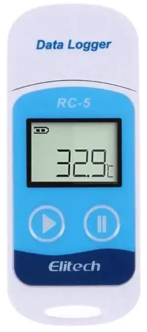 Mini Data logger Temperature USB Temp Recorder Internal Sensor IP67 Digital Temperature Recorder Termometro Digital