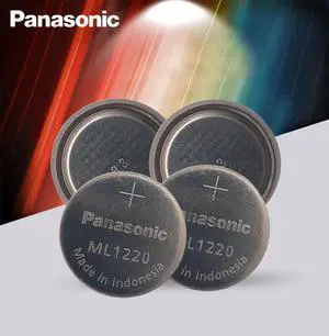 4PCS/Lot  ML1220 3V ML 1220 Rechargeable CMOS RTC BIOS Back Up Cell Button Coin Battery Batteries