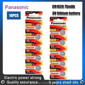 10Pcs CR1620  Product Button Cell Batteries For Watch 3V Lithium Battery CR 1620 Remote Control Calculator