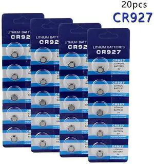 Centechia Top Quality 20pcs 3V Lithium Coin Cells Button Battery CR927 DL927 BR927 ECR927 5011LC 927