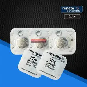 5pack renata 394 SR936SW AG9 Button Battery For Watch Clock Repair Tools Cell Batteries