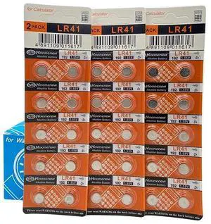 10pcs/card Cheap Sale AG3 1.55V LR41 392 Button Batteries 192 SR41 Cell Coin Alkaline Battery L736 384 SR41SW CX41 For Watch Toy