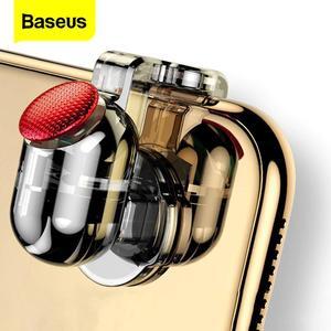 Baseus Gamepad Joystick For PUBG Joypad Trigger Fire Button Aim L1 R1 Key L1R1 Shooter Controller For PUBG Mobile Phone Game Pad