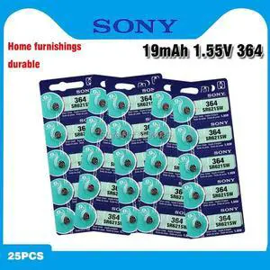 25Pcs/Lot SONY LONG LASTING AG1 364 LR621 164 531 SR60 SR621SW 1.55V Watch Battery Button Coin Cell Brand 25Pcs/Lot SONY LONG LASTING AG1 364 LR621 164 531 SR60 SR621SW 1.55V Watch Battery Button Coin Cell Brand
