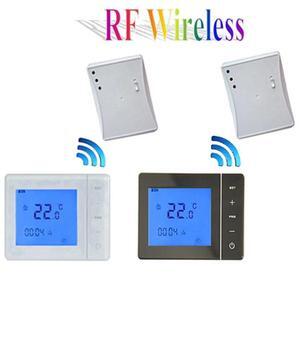 433MHZ Wireless Gas Boiler Thermostat RF Control 5A Wall-hung Boiler Heating Thermostat 100-240VAC