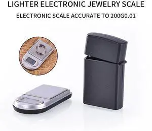 Digital Pocket Scale Mini Lighter Style Jewelry  Scale 200g/0.01g Pocket scale mini is convenient and