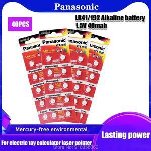 40PCS  AG3 392A L736 LR41 392 384 SR41SW CX41 192 button cell Coin Battery for watch ,20pcs 1.55V AG3 Alkaline Battery