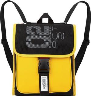 FIREFIRST x Hatsune Miku & Kagamine Rin/Len Collaboration 2Way Square Type Backpack. Yellow (W26×H29×D9 cm)