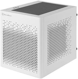 SilverStone Technology SUGO 16 White Mini-ITX Small Form Factor case With All Steel Construction, SFX/SFX-L Power Supply, SST-SG16W