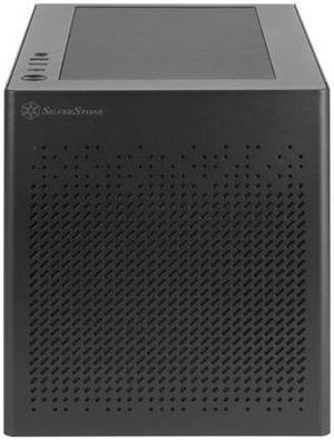 SilverStone Technology SUGO 16 Black Mini-ITX Small Form Factor case With All Steel Construction, SFX/SFX-L Power Supply, SST-SG16B