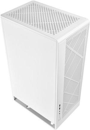 SilverStone ALTA G1M SST-ALG1MW White Steel / Plastic Micro ATX Tower Computer Case SFX, SFX-L Power Supply