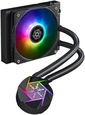 Silverstone SST-VD120-SLIM VIDA 120 SLIM ARGB  All-In-One Liquid Cooling, Support AM4/AM5 Intel LGA 115X/1200/1700/2011/2066