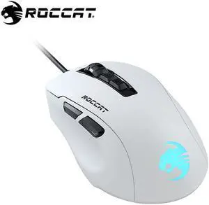 ROCCAT KONE Pure Ultra Gaming Mouse - White, Owl-Eye optical sensor with 16000dpi, White Mouse ROCCAT KONE Pure Ultra Gaming Mouse - White, Owl-Eye optical sensor with 16000dpi, White Mouse