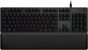 Logitech G513 Lightsync RGB Mechanical Gaming Keyboard - Cable Connectivity - USB 2.0 Type A Interface - English - Windows - Mechanical Keyswitch - Carbon