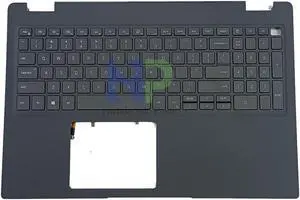 Yidatong Replacement Palmrest Backlit US Keyboard New Top Cover For Latitude 3510 E3510 15.6" Black JYG4Y 0JYG4Y 460.0KD0A.0002