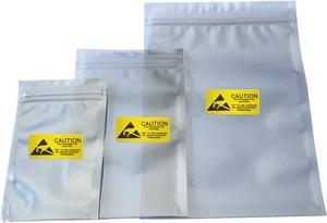 Anti Static Bags ESD Bags 30pcs Mixed Sizes Antistatic Resealable Bags for 3.5 Hard Drive 2.5 Solid State Drive with Labels ESD Shielding Bags for Varieties of Electronic Device