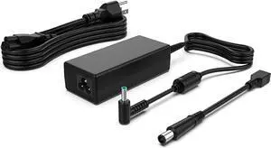 65W 45W Laptop Charger Adapter for HP Probook 430 440 450 455 470 640 Series Elitebook 840 850 830 820 745 Series Zbook Pavilion Stream 11 13 14 Envy Spectre Chromebook 11 Extra Long Cord by Uflatek