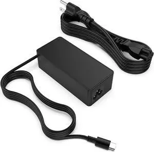 65W 45W USB C Type C Laptop Charger for Lenovo Chromebook 100e 300e 500e C330 S330 ThinkPad T480 T580 T480s T580s E480 E580 Yoga A485 T490S T590 C930 C940 13 IdeaPad 730s Power Supply Adapter Cord