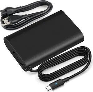 65W USB C Type C AC Adapter Charger for Dell Latitude 12 5285 5289 5290 7212 7275 7285 7290 Latitude 13 14 XPS 12 9250 XPS 13 9380 9350 9360 9365 9370 LA65NM170 HA65NM170 02YK0F 0M1WCF Supply Cord