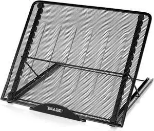 Laptop Stand Large Version Foldable Portable Ventilated Desktop Laptop Stand Holder Adjustable 12 Angle Points Stand A3 Compatible with 10 ~ 17 Notebooks AGPtek/Huion LED Light Box Pad