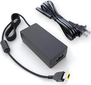AC Doctor INC 20V 3.25A 65Watt Rectangle USB Tip Laptop AC Adapter For Lenovo ThinkPad Edge E431 E531 11e L440 L540 S431 Laptop Charger with Power Cord