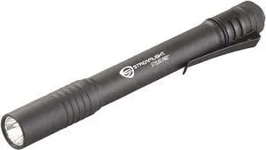 66118 Stylus Pro 100-Lumen Penlight with 2 AAA Alkaline Batteries Black