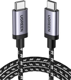 UGREEN USB C to USB C Cable USB 3.1 Gen 1 Type C PD Fast Charging 5Gbps Compatible with Samsung Note 10 9 S20 S10 S9 MacBook Pro Air 13" iPad Pro 2020 Google Pixel 4 3 2 XL Nintendo Switch 6.6FT