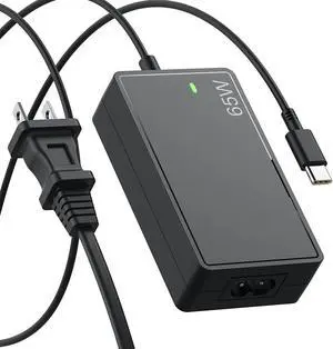 65W USB-C Chromebook Charger Replacement for Lenovo Chromebook C330 ThinkPad T480 T480S, HP Chromebook 14a 14 11, Acer Chromebook Spin 11 13, Asus/Dell/Google Pixel/Samsung and Any USB-C Type Device