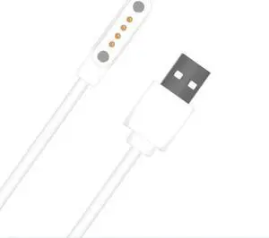 Kids Smart Watch Backup 4pin Magnetic Charge Strong Charging Charger Cable For Kw88 Kw99 Kw06 Kw98 Q100 Q750 Kw18 Y3 H1 H2