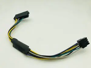 24Pin to 8Pin Power Cable for Dell 30cm Optiplex 3020 7020 9020 ATX Power Supply Motherboard Adapter Cable ATX 24P to 8P Cables 24Pin to 8Pin Power Cable for Dell 30cm Optiplex 3020 7020 9020 ATX Power Supply Motherboard Adapter Cable ATX 24P to 8P Cables