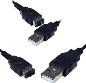 1PC Black USB Charging Advance Line Cord Charger Cable for/SP/GBA/GameBoy/Nintendo/DS