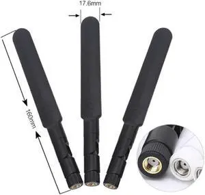8dBi 2.4GHz 5GHz 5.8GHz Dual Band Wireless WiFi Router Antenna Ship slurry flat antenna omnidirectional high gain SMA inner hole