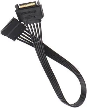 30CM SATA 15Pin Male To Female Power Extension Cable HDD SSD Power Supply Cable SATA Power Cable For PC